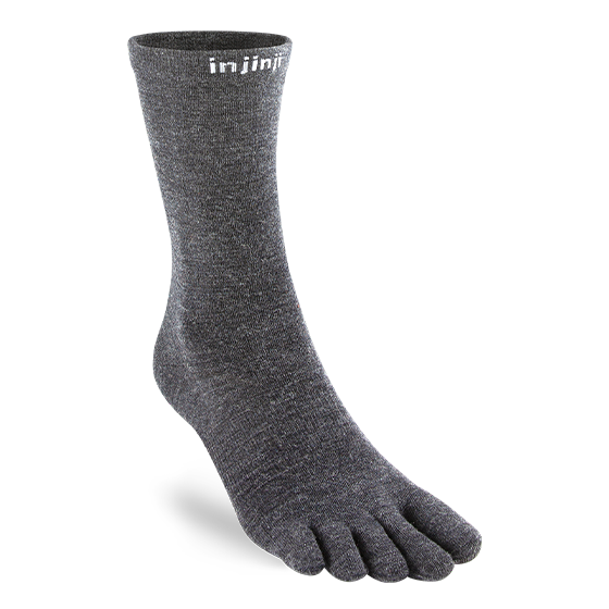 Injinji Merino Wool Base Layer Crew Liner