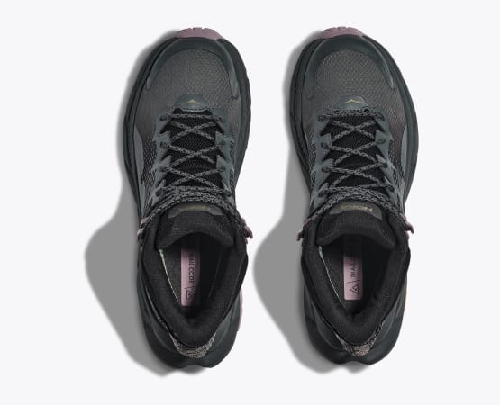 Hoka Women's Trail Code GTX Black Castlerock