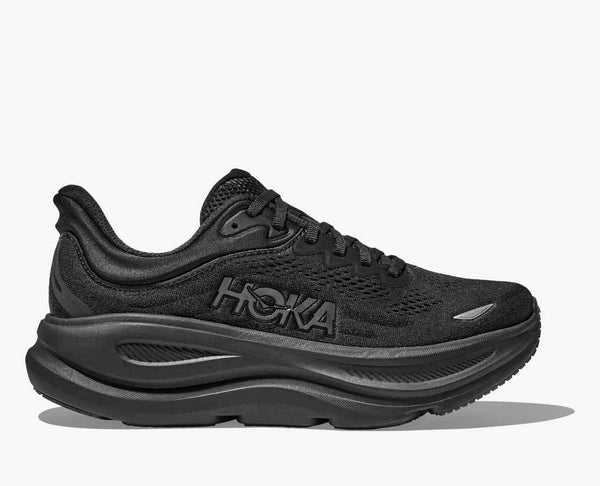 Hoka Men's Bondi 9 wide 2E, black/black
