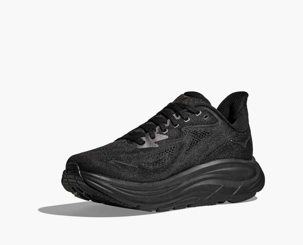 Hoka Women's Clifton 10, black/black
