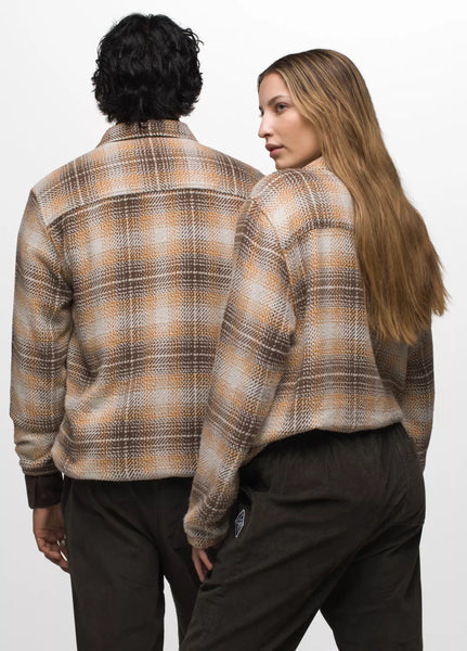 PrAna Men's Heritage Zip Flannel