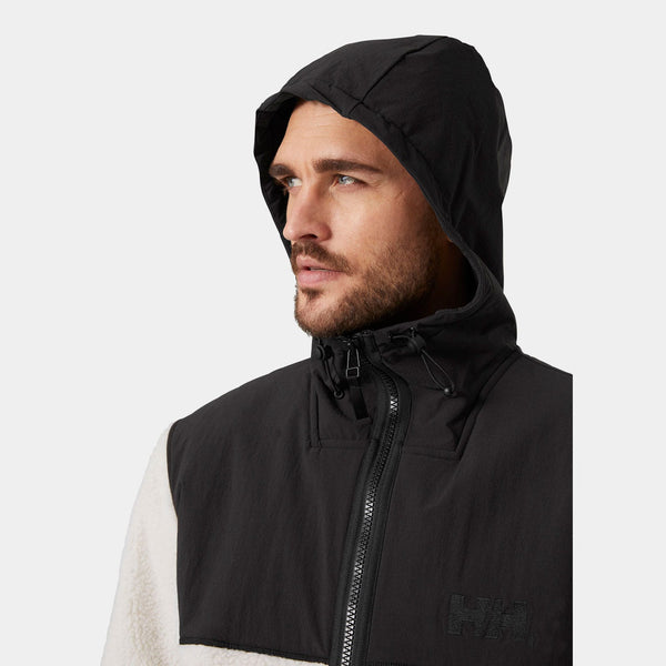 Helly Hansen Men's Patrol Pile fleece jacket, white