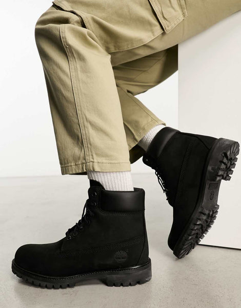 TIMBERLAND MEN'S 6-INCH PREMIUM WATERPROOF BOOTS, black