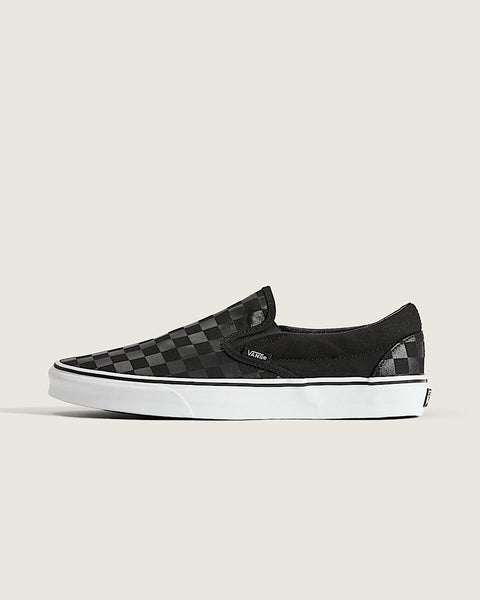 Vans UA Classic Slip-On Checkerboard, black-black/ white