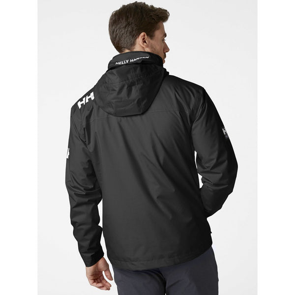 Helly Hansen Men's Crew Hooded Jacket, black