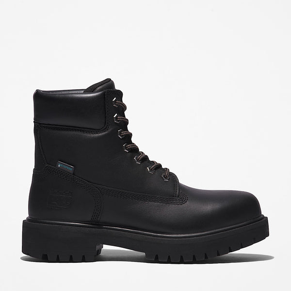 Timberland Men's PRO Direct Attach 6 in Waterproof Insulated Work Boot, Black