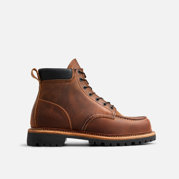 Red Wing #8213 Norway Moc
Men's 6-Inch Norway Moc in Copper Rough and Tough Scotch-Grain