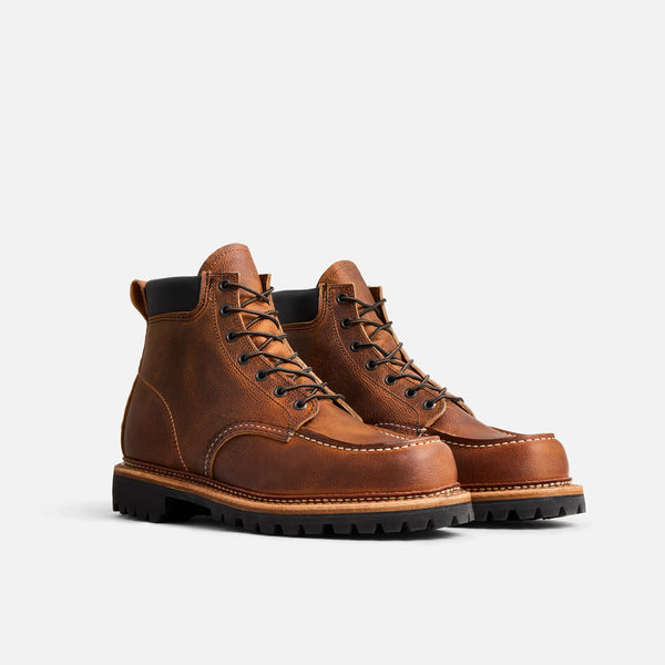 Red Wing #8213 Norway Moc
Men's 6-Inch Norway Moc in Copper Rough and Tough Scotch-Grain