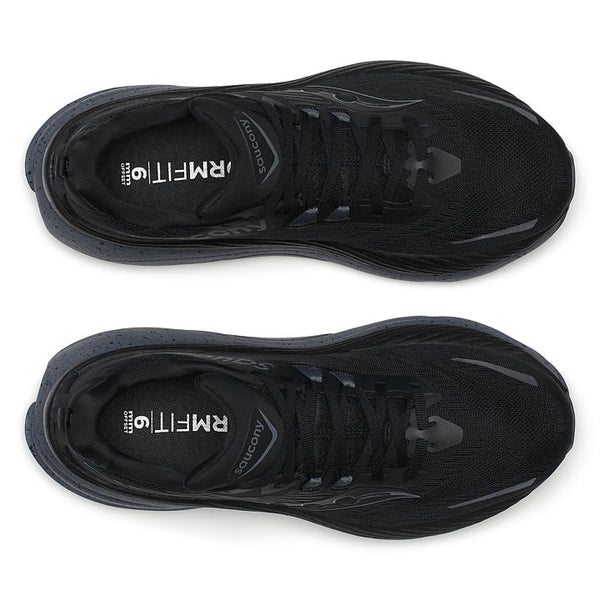 Saucony Men's Hurricane 24, black/grey