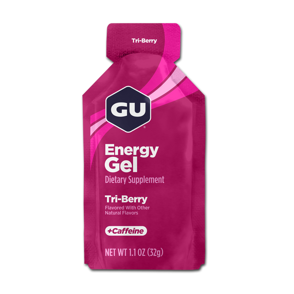 Gu Original Energy Gel, Tri-Berry 1.1 oz pack