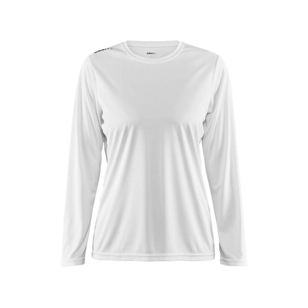 Craft Women's Long Sleeve Tee, white